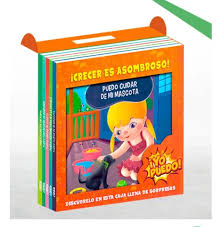 Cinco entretenidas historias protagonizadas por una simpática niña que se propone hacer diferentes tareas ella sola por primera vez, ampliando así su autonomía. Cada cuento presenta una sección de actividades con desafíos divertidos y valiosos consejos, por ejemplo: cómo ayudamos a nuestros niños a plantar un árbol, etc. La obra incluye 5 láminas didácticas relacionadas con la temática de los cuentos y los libros incluyen un apéndice con sugerencias para trabajar con las láminas y el correspondiente vocabulario en español e inglés.