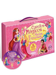 Presenta 16 volúmenes con fascinantes
relatos clásicos (como la historia de
Blancanieves y La Cenicienta) y otros
totalmente originales.
• Los libros están recubiertos con un material
resistente para que los niños interactúen con
ellos libremente, sin riesgos de roturas
o rayones.
• Presentan un anillado de plástico para que
los pequeños puedan manipularlos con
facilidad.