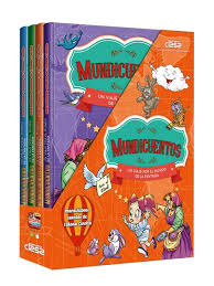4 volúmenes de cuentos y actividades que fomentan la
imaginación y la creatividad.
• Para desarrollar las competencias de lectoescritura.
• Cada cuento incluye una actividad didáctica que propicia
el diálogo y la reflexión.